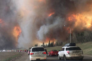 Alberta fire