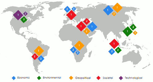 risk mapping global risks