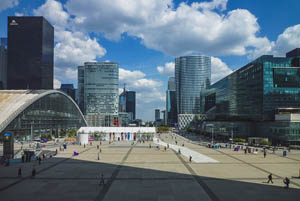 The business district of La Défense