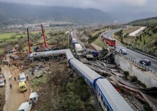 Railway accident in Greece