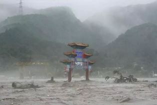 Heavy rains in China