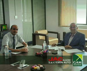 Partenariat entre GAM Assurances et Emin Auto