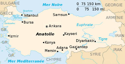 Crédit photo: US Gov / CIA World Factbook