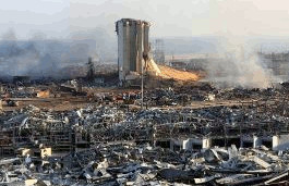 explosions port Beyrouth