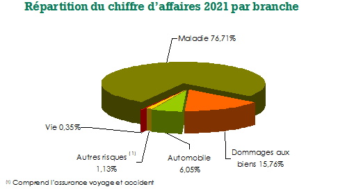 Tawuniya chiffre affaires 2021
