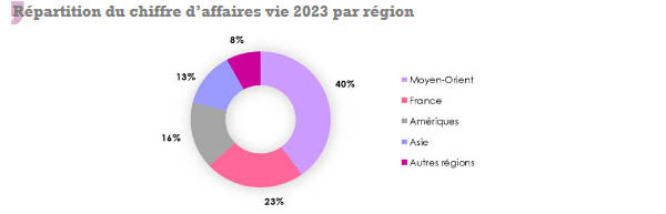 CCR Re chiffre affaires vie
