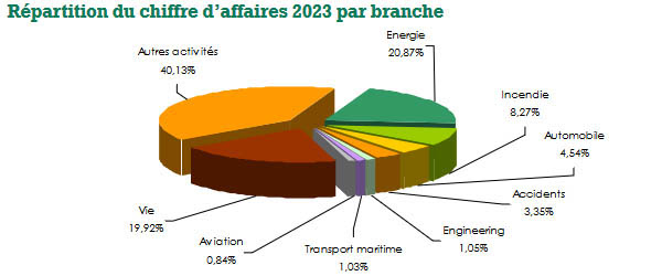 AXA Mansard chiffre affaires