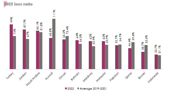 takaful non life insurance losses
