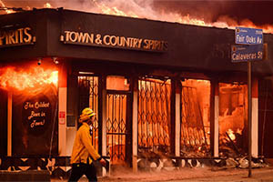 Los Angeles incendie