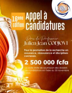 ean Julien Codjovi Award