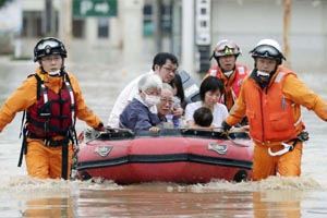 Floods-Japan