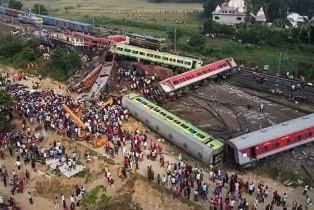 accident ferroviaire en Inde